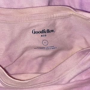 Tie dye pink and purple shirt with pocket